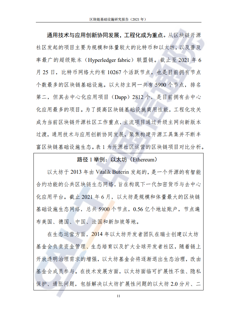 中國(guó)信通院:2021年區(qū)塊鏈基礎(chǔ)設(shè)施研究報(bào)告