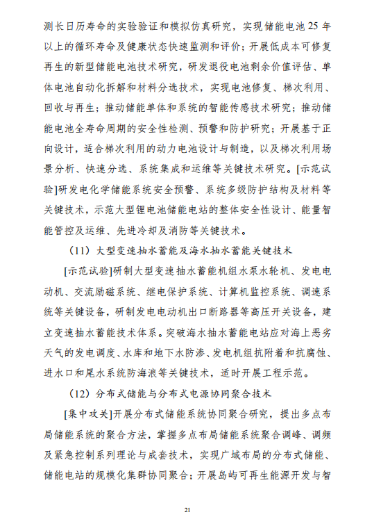 重磅！《“十四五”能源領(lǐng)域科技創(chuàng)新規(guī)劃》發(fā)布