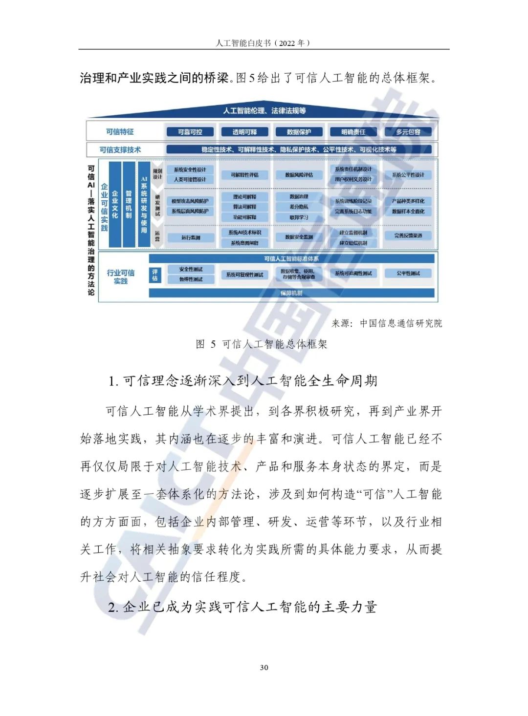 中國(guó)信通院發(fā)布《人工智能白皮書(2022年)》