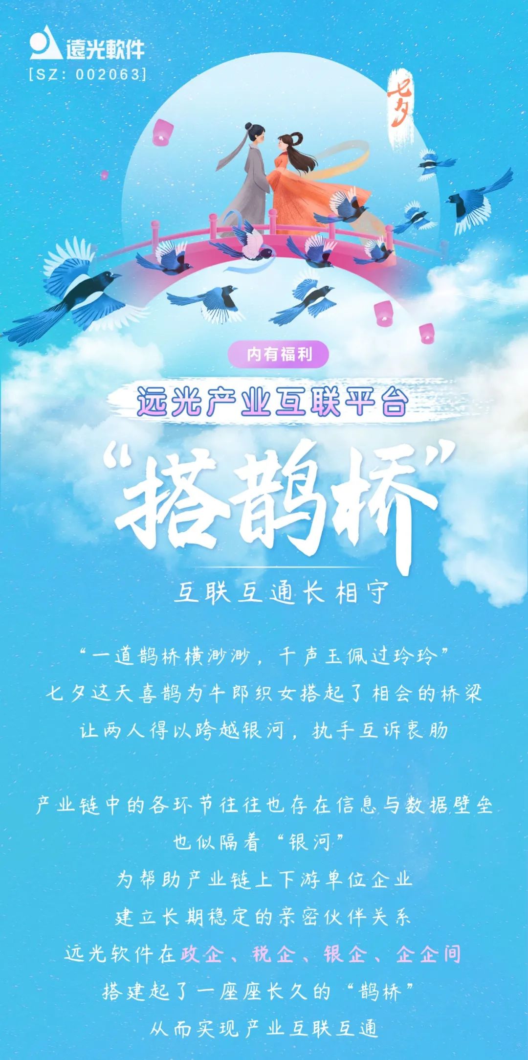 內(nèi)有福利 | 遠(yuǎn)光產(chǎn)業(yè)互聯(lián)平臺“搭鵲橋” 互聯(lián)互通長相守