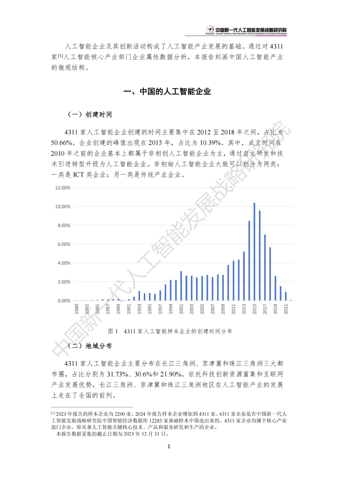 《中國新一代人工智能科技產(chǎn)業(yè)發(fā)展報告 2024》發(fā)布，附全文